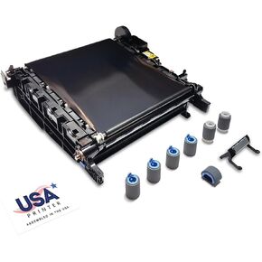 Q7504A-TK-USA (RM1-3161 RM1-1708) Transfer Kit for HP Color Laserjet 4700 4730 CM4730 CP4005 Includes Q7504A Electrostatic Transfer Belt (Duplex) & Tray 1-2 Roller Kit