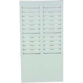 Plain Simple Office Attendance Card Holder Slots Rack Wall Mountable Exam Room Organizer