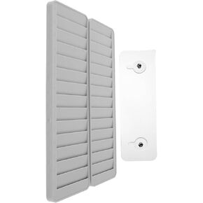 Gatuida Vertical Attendance Card Rack Slot Holder for Student Exam Papers and Id Cards Wall-Mounted Organizer for Easy Access and Efficient Storage