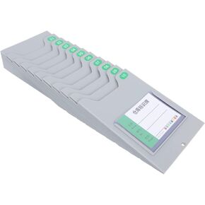 1pc Wall-Mounted Cards Rack for Efficient Organization for Home School Office Use Holds Name Cards Labels Easy Installation
