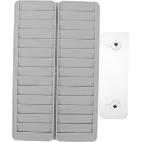 Slot Attendance Card Rack for Employee Check Sturdy Id Ic Card Holder for Office Use Reusable Storage Organizer