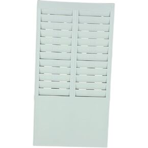 Card Holder Slots Card Storage Rack Office Supply Wall-Mounted Odorless Plastic Material