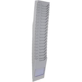 Shelf Goods Cards Organizer Material Document Holder Warehouse Accessory Wall-Mounted Attendance Cards Holder