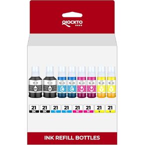 GI-21 Ink Refill Bottles G3270 G3290 G4270 G4280 Ink Refill Compatible with Canon 21 GI-21 GI21 Ink Refill Bottles for Canon MegaTank G3270 G3290 G4270 G4280 G1220 G3260 G2270 G2260 G1230 Printer