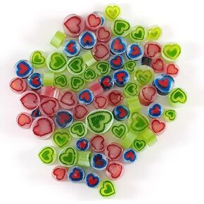 Hearts Murrine Assortment, 96 COE - ASRT-H-96