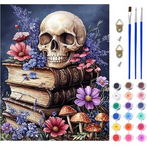 Lxmsja Pink Car Paint by Numbers Kit for Adults, Paris Street Acrylic Paint by Numbers for Adults Beginner, DIY Craft Supplies Oil Painting Kits for Home Wall Decor 16x20 inch (No Frame)