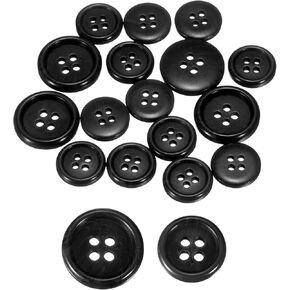 Harfington 16pcs بدلة أزرار 20/15 ملم الزر جولة الخياطة الحرفية للسترات للسترات للسترات للملحقات DIY ، البحرية الأزرق