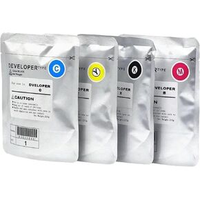 DV322 DV-322 Developer Powder Works with 224 284 364 BH224 284 364 Printers Compatible Contrast Medium(DV322-Magenta)