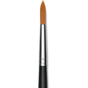 Utrecht Synthetic Sablette Round - Size 8, Short Handle