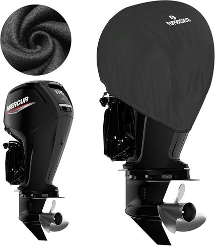 Custom Fit Outboard Motor Cover Compatible with Mercury 75HP-115HP - 4 STR 4 CYL 2.1L 2010-2023,Waterproof Heavy Duty 900D Oxford with Cotton Lining Boat Motor Cover in Saudi Arabia
