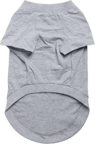 Graphic Tee Dog T-Shirt (Heather Blue, XX-Small) in Kuwait
