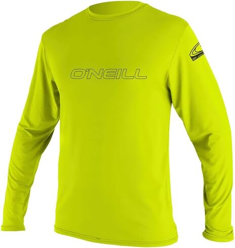 O' NEILL Unisex-Youth Basic Skins 50+ Long Sleeve Sun Shirt, Watermelon, 6 in Kuwait