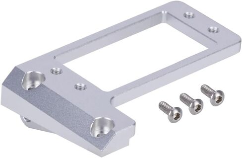 Capra Servo Mount ، Aluminium BTA F9 Servo Mount for 1/10 RC Crawler Car ، Low Center of Gravity LCG ، متوافق مع محور إزاحة VP Capra F9 (أسود) in Kuwait