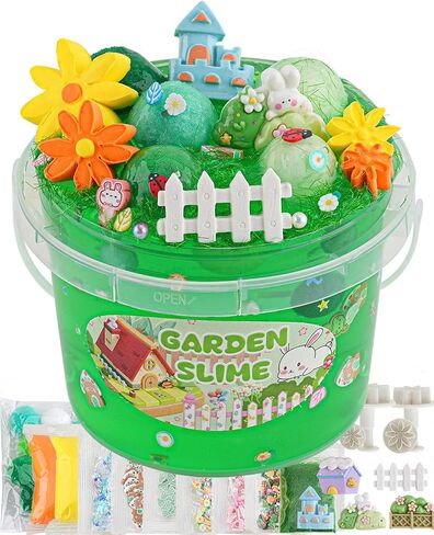 Astronaut Galaxy Slime for Kids, Big Slime Bucket with Clay, Glow in The Dark Slimes Kit for Girls & Boys Ages 8-12, Slimes Party Favors Birthday Easter Hallowmas Gift, Sensory Experience DIY Toys in Saudi Arabia