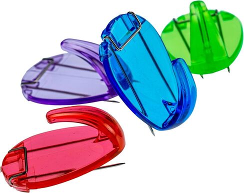Officemate Cubicle Hooks, Assorted Translucent Colors, Pack of 5 (30181) in Saudi Arabia