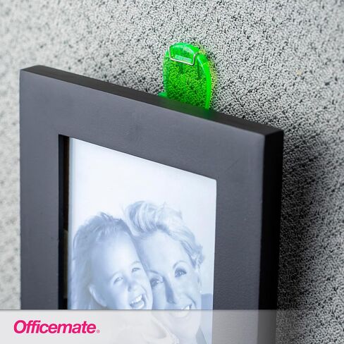 Officemate Cubicle Hooks, Assorted Translucent Colors, Pack of 5 (30181) in Saudi Arabia