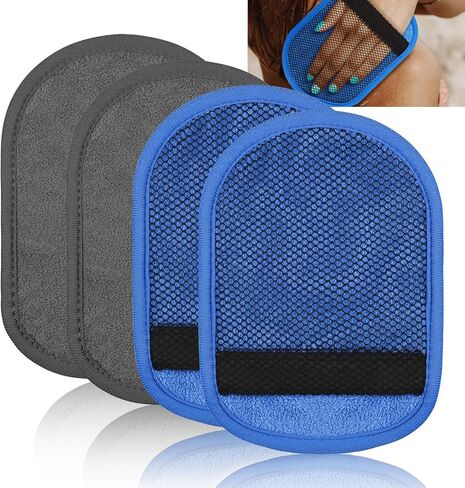 2 PCS Sand Remover for Beach, Soft Wipe Off Mitts for Sand Removal, Ideal for Beach, Volleyball, Surf in Saudi Arabia
