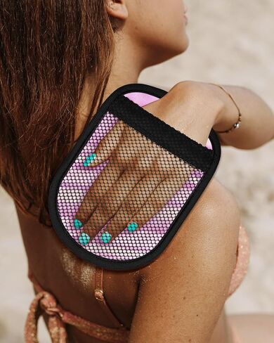 2 PCS Sand Remover for Beach, Soft Wipe Off Mitts for Sand Removal, Ideal for Beach, Volleyball, Surf in Saudi Arabia