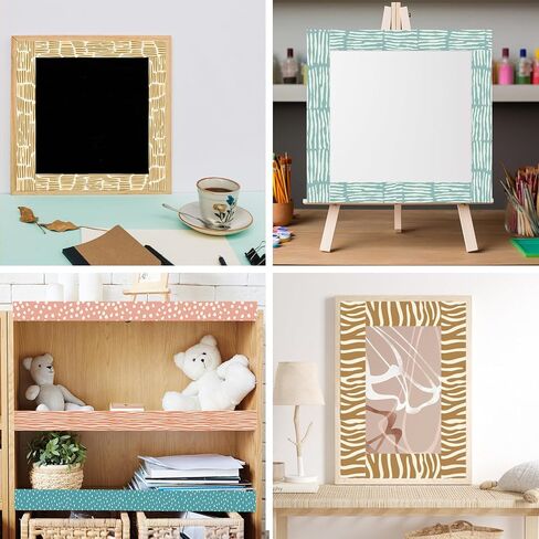 مجموعة حدود Boho Bulletin Board 216ft ، زخارف الفصول الدراسية بوهو ، زخارف ملونة متموجة ملونة من القبور المتدلية لمستلزمات مدرس المدرسة ، شارات جدار باب الفصول الدراسية ، 6 تصاميم in Kuwait