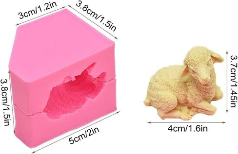 Pig Silicone Soap Candle Mold Fondant Chocolate Candy Cake Decoration Baking Pastry Tools Resin Polymer Clay Mold in Saudi Arabia