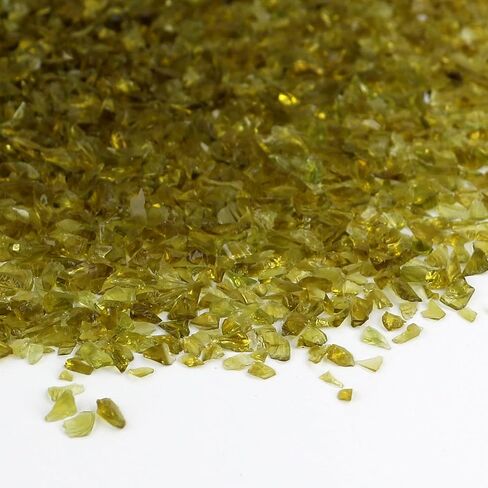 Crushed Glass Craft Glitter Fine for Resin Art, 24 Box Broken Glass Pieces Metallic Crystal Chips Chunky Flakes Sequins for Nail Arts, DIY Phone Case, Vase Filler, Jewelry Making Decoration in Saudi Arabia