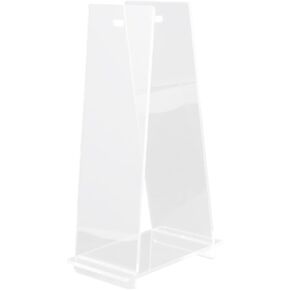 Transparent Acrylic Desk Calendar Stand Stylish and Calendar Display Holder for Office and Home Decor Minimalist Design for Classroom and Workspace