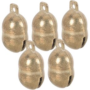 ARTIBETTER 5Pcs Bells for Pet Collars Durable Jingle Bells Unique Pet Necklace Charms Keychain Accessories for Dogs and Cats for DIY Projects and present Giving