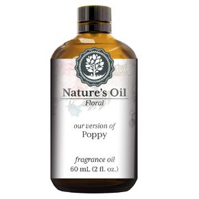 Poppy Fragrance Oil (60ml) For Diffusers, Soap Making, Candles, Lotion, Home Scents, Linen Spray, Bath Bombs, Slime