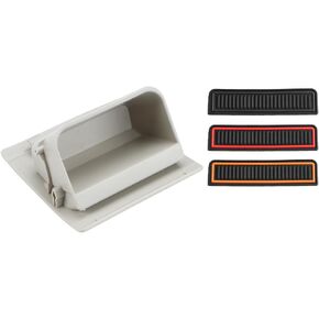 auovo Fuse Box Coin Container Storage Tray Compatible with Subaru Crosstrek Impreza XV Forester Legacy Outback WRX STI Ascent Accessories ABS Interior Inner Trim (Orange Red Black) in Kuwait