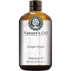 Grape Soda Fragrance Oil (60ml) for Diffusers, Soap Making, Candles, Lotion, Home Scents, Linen Spray, Bath Bombs, Slime