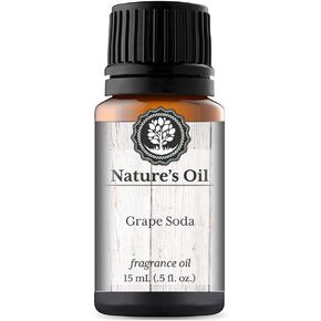 Grape Soda Fragrance Oil (15ml) for Diffusers, Soap Making, Candles, Lotion, Home Scents, Linen Spray, Bath Bombs, Slime