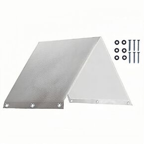 Playground Replacement Canopy, 52" x 90" Swing Set Replacement Tarp, Waterproof 210D Oxford Cloth Playset Replacement Tarp, Playground Accessories for Kids Outdoor, Backyard Playground (Dark Green)