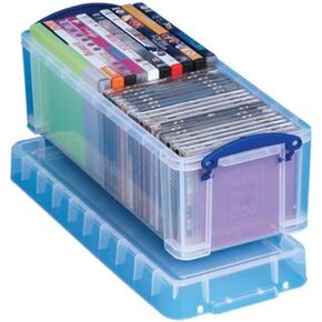 Really Useful 6.5 L Storage Box, Clear (6.5C)