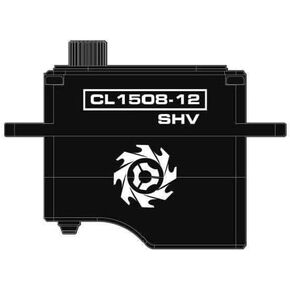TORQ CL1508-12 MINI SHV SHV Servo Servo DC Motor مع علبة الألومنيوم ومجموعة تروس الصلب الصلبة-مروحية التحكم عن بُعد ، إلكترونيات مروحية RC لـ 380-420 و 480-520
