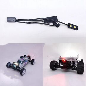 Palumma RC Car Light Kits Front Rear Lamp for Losi 1/24 Micro-B 2WD Buggy RC Car Upgrade Accessories