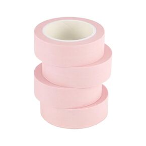 4 Rolls Pastel Washi Tape 0.6inch Width Solid Color Tape 32ft. Decorative Thin Masking Tapes for Arts Crafts Card Making Planner Decoration Journal Scrapbook Supplies (Mint Green Washi Tape)