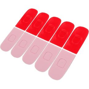 20pcs Overlock Presser Foot Pad Replacement Adhesive Bottom Stickers for Sewing Machines Lightweight and Compatible with Various Overlock and Standard Models