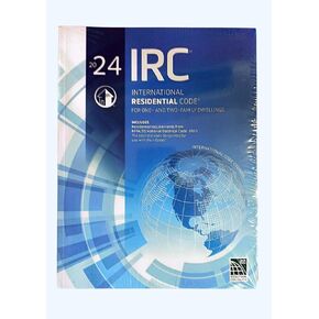 IRC 2024* Code Book, International Residential Code 2024*