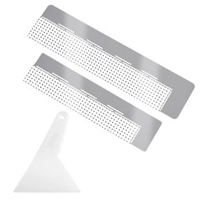 3 Pcs Diamond Drawing Ruler, Diamond Art Rulers Stainless Steel Art Rulers Mesh Ruler Grid 5D Drawing Tool Accessories with 240/400 Blank Grids for DIY Art Crafts