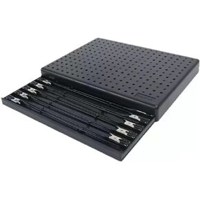 Suitable For Gundam Model Parts And Spray Gun Hobby Model Parts Modeling Tools, Model Paint Rack Base And 10PCS Bendable Crocodile Clip Set