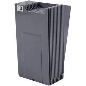 Time Card Holder Time Card Rack Outdoor with Screw Workspace Display Wall Mount Warehouse Multifunctional with 10-Pocket