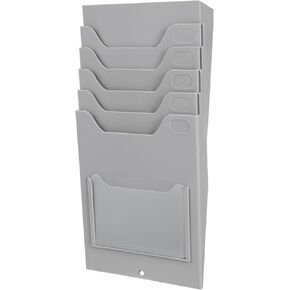 Material Cards Rack Space-saving Business Card Holder Wall Mount Timecard Organizer