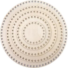 3 Sizes Wooden Crochet Bag Bottom Oval DIY Knitting Crochet Basket Bottoms Wood Base Shaper Home Decoration Weaving Crafts