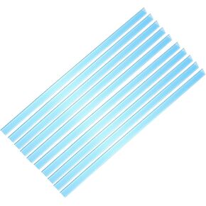 10pcs Plastic Binder Bars Bookbinding Slide Binder Clips Strip Slide Grip