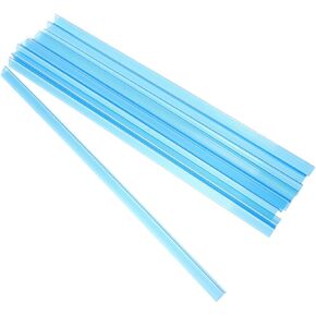 Artibetter Bookbinding Tool 10pcs Tie Rod Clips Binder Bars Slide Grip for Binder