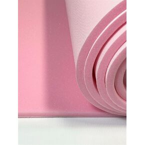 1/2 in Pink Sew Foam Scrim Cloth Backed Premium Pleating Padding Upholstery 57 in Wide by The Yard