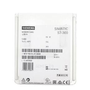 Fit for Siemens 6ES7 953-8LJ31-0AA0 6ES7953-8LJ31-0AA0 Simatic S7 Memory Card