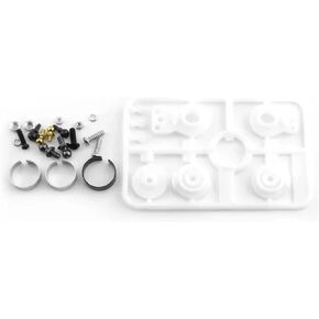 50473 51000 High Torque Servo Saver for RC Car for Tamiya TT01 TT02 XV01 XV02 TD2 TD4(Black)