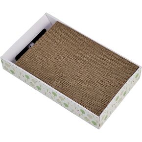 POP Sand Suzukororin Cat Scratcher for Indoor Cats, Apple Green, BONBI ALCON