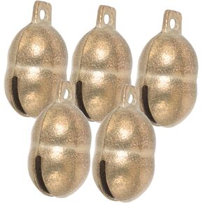 Homoyoyo 5Pcs Pet Bells Charm Pendants DIY Dog Collar Accessories Unique Pet Necklace Charms for Bags Luggage and Keychains Premium Quality Craftsmanship